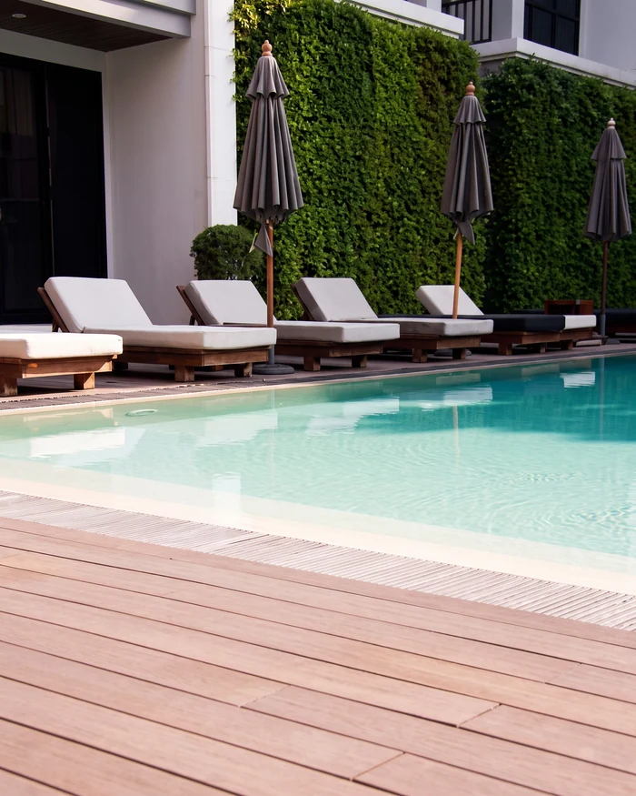 Ilustração do diferencial Piscina no Garden Tower
