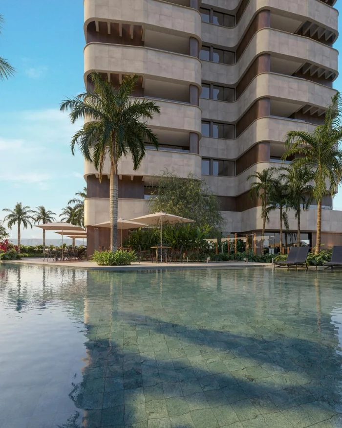 Ilustração do diferencial Piscinas climatizadas no Nexus Residence